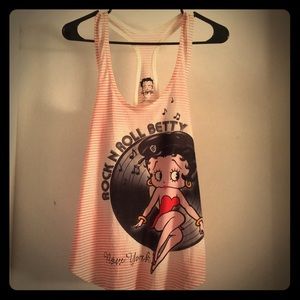 Retro Betty Boop Tank Top